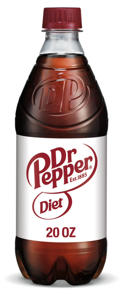 Diet Dr Pepper 20oz